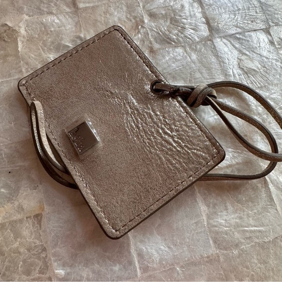 KOOBA VINTAGE GOLD LEATHER HOBO BAG metallic Y2K shoulder purse - Picture 3 of 15